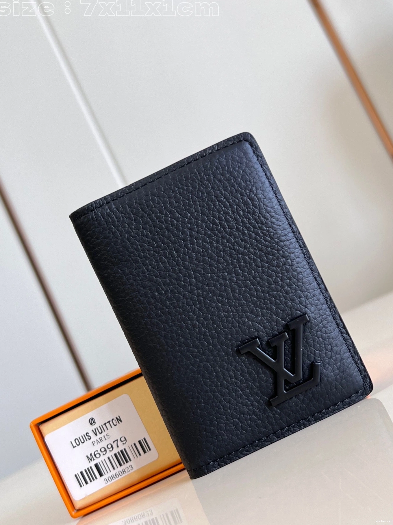 WIS Pocket VUITTON Organizer-7.5*11.1*1 cm LOUIS 0823